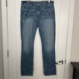 Canterbury Of New Zealand Jeans Men 36x33 Blue Straight Leg Denim Cotton Classic